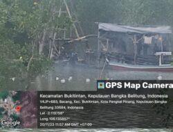 Daerah Aliran Sungai Pangkalpinang Jadi Sasaran Empuk Para Penambang ilegal