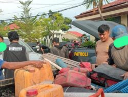 Polres Bangka Barat Ungkap Kasus Tambang Timah Ilegal di Perkebunan Kelapa Sawit PT GSBL.