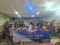 Program Minggu Kasih, Dirresiber Polda Bali Sampaikan Pentingnya bijak dalam bermedia sosial untuk cegah kejahatan siber